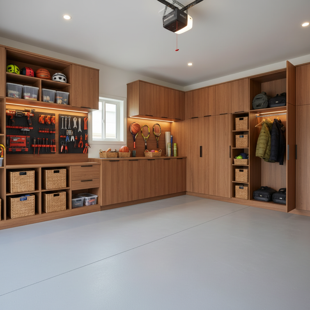 garage custom closet ideas
