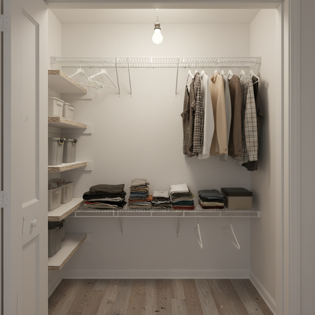 standard closet design issues