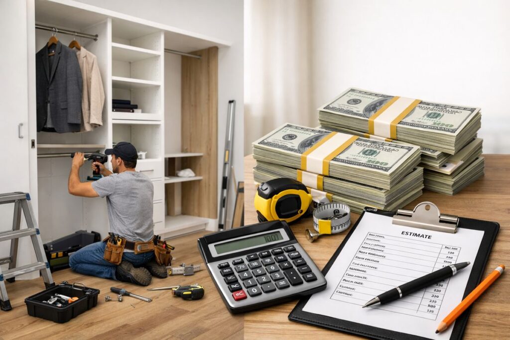 Closet Installation Cost: What You're Really Paying For